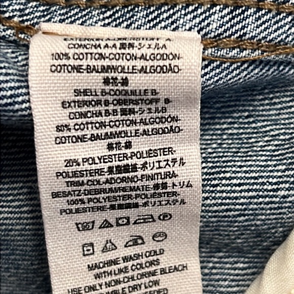 Free People Denim Knit Jacket - Picture 5 of 5